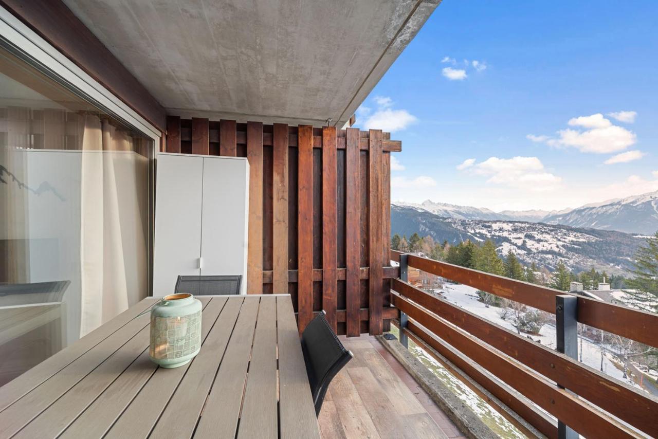 Chaleureux Studio A Anzere, Accessible A Ski, Proche De Tout Экстерьер фото